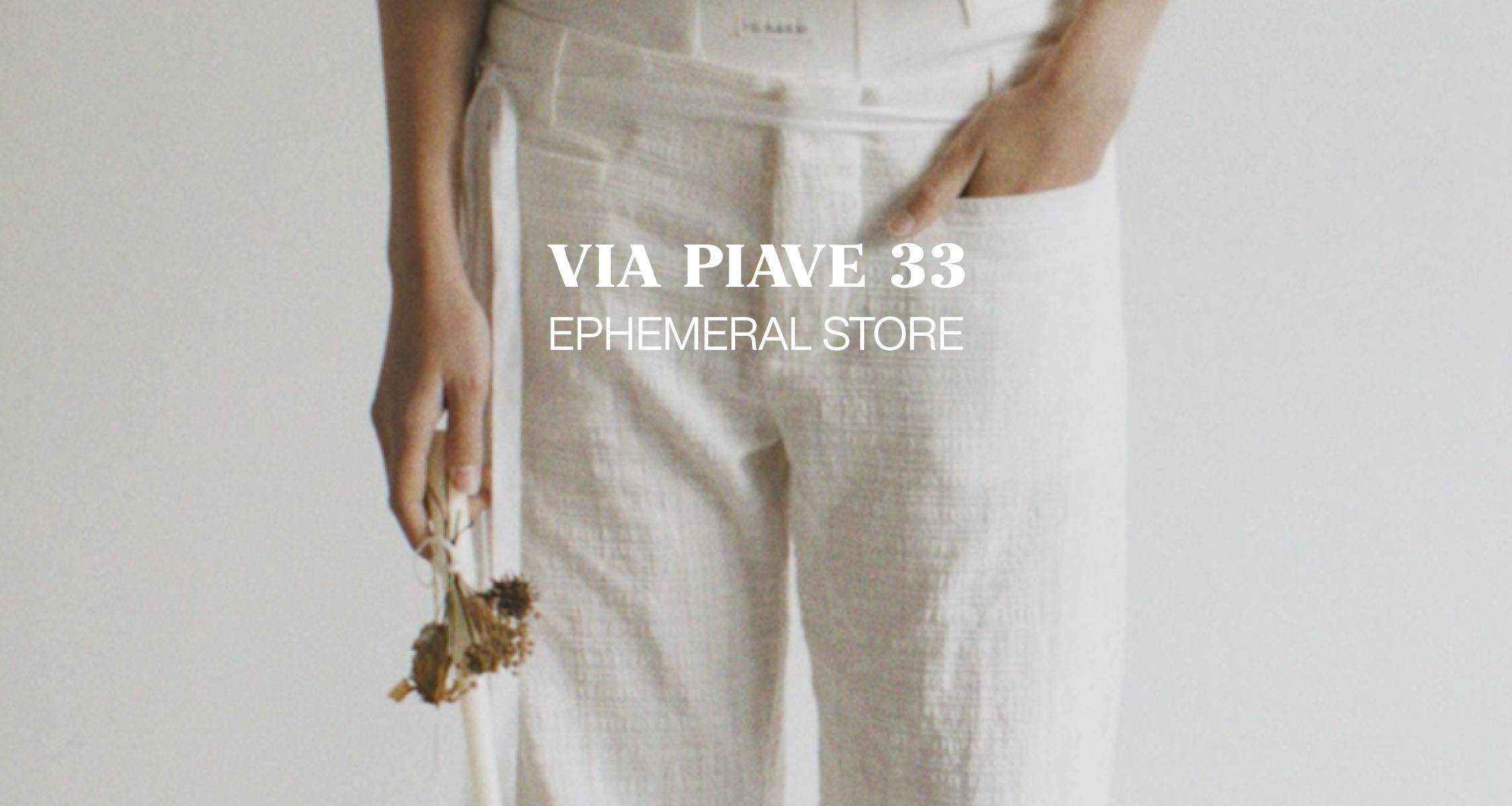 VIA PIAVE 33 EPHEMERAL STORE - CONTRAST ARCHIVE